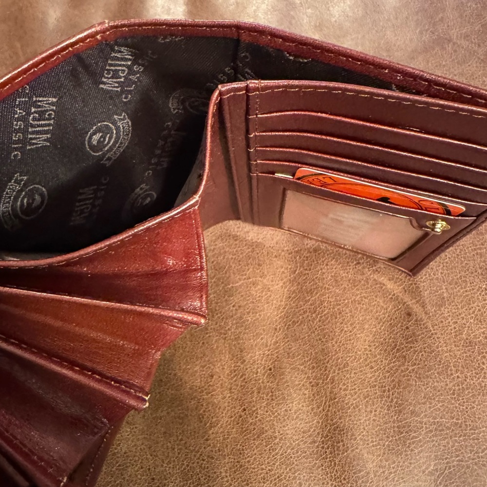 McJim Leather Wallet with Zipper Coin - Picture 7 of 7
